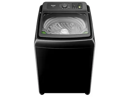 Lavadora de Roupas Consul 16kg Cesto Inox 12 Programas Chumbo CWN16A9